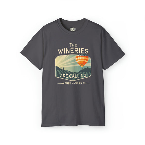 Wineries Are Calling Unisex Cotton Tee