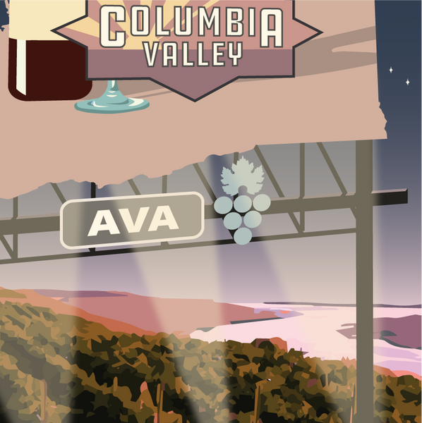 Columbia Valley AVA Poster