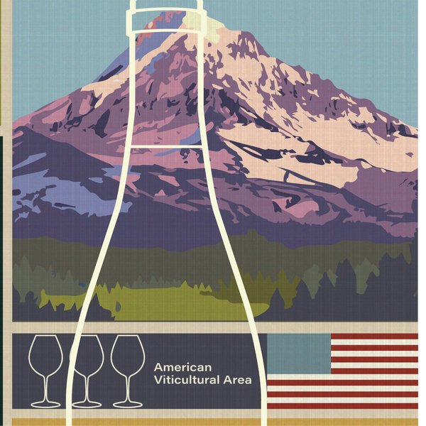 Columbia Gorge AVA Poster