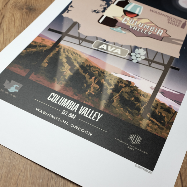 Columbia Valley AVA Poster