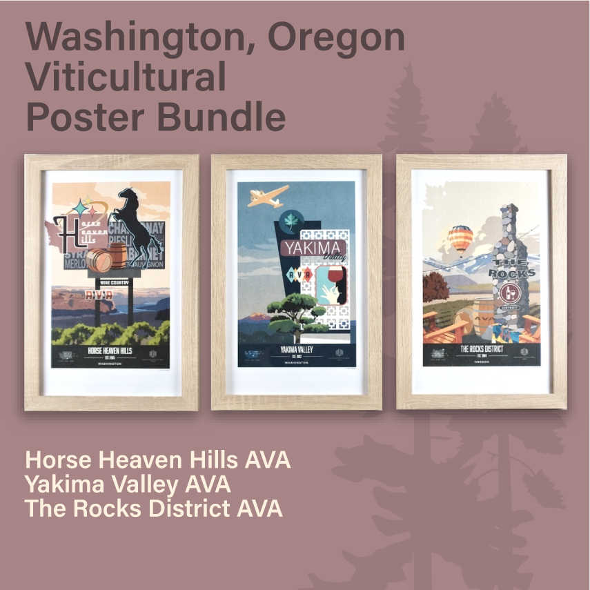 Washington, Oregon AVA Bundle