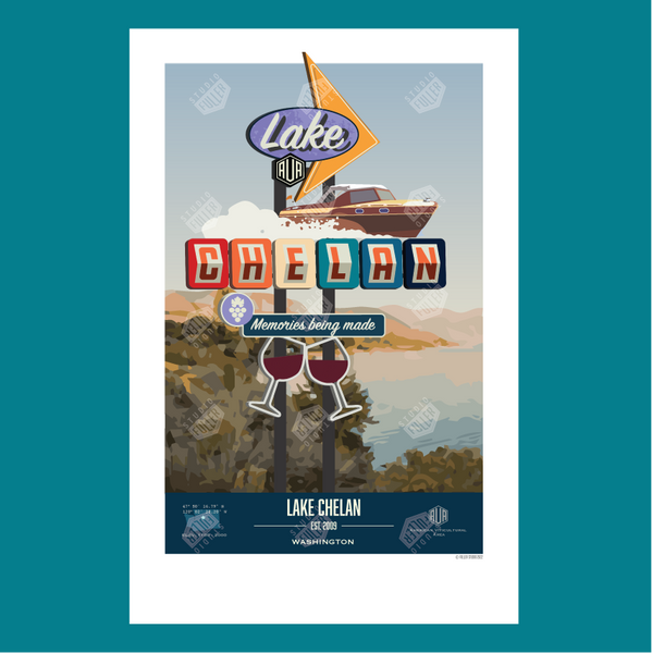 Lake Chelan AVA Poster