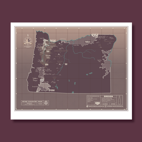 Oregon AVA Map