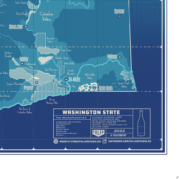 Washington AVA Map