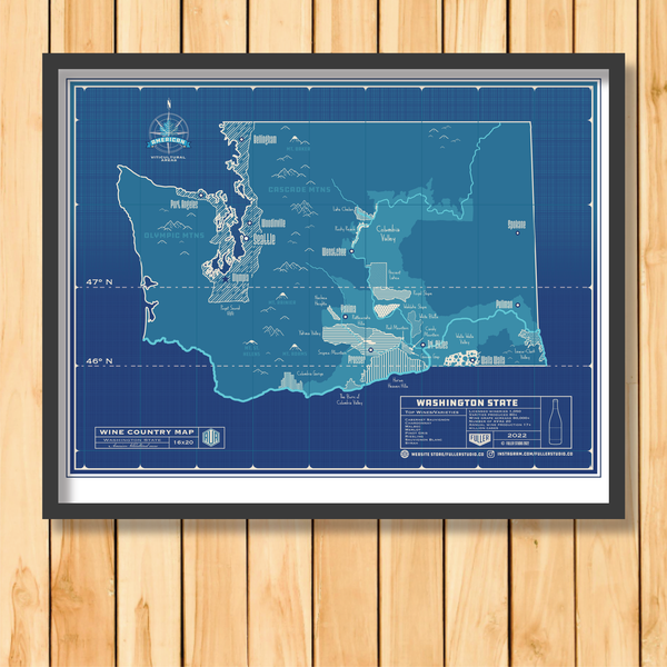 Washington AVA Map