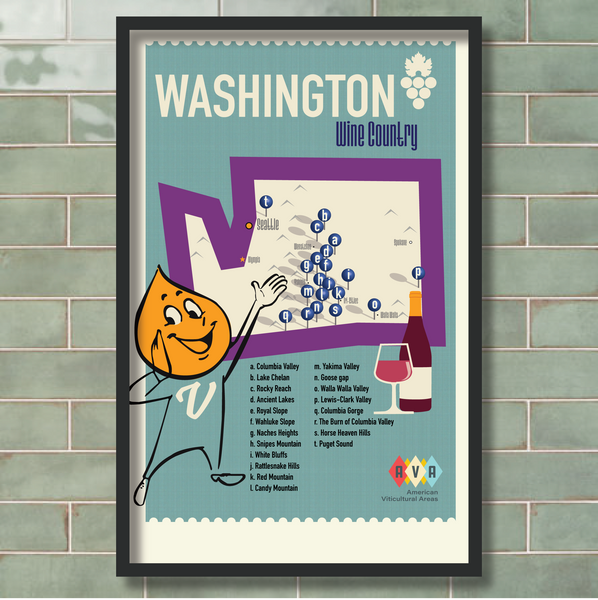 Washington State AVA Graphic