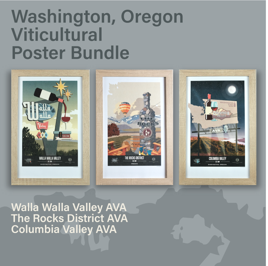 Washington, Oregon AVA Bundle