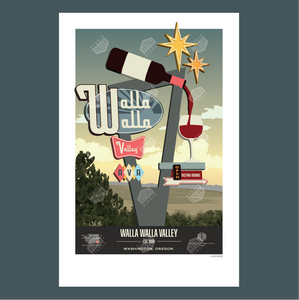 Walla Walla Valley AVA Poster