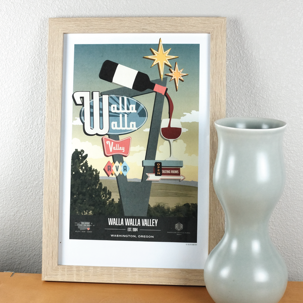 Walla Walla Valley AVA Poster