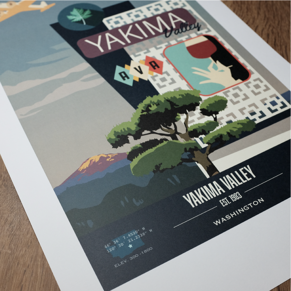 Yakima Valley AVA Poster